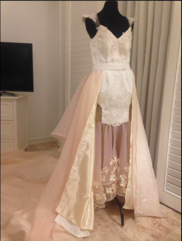 Pesan Gaun Pengantin Dadakan Jadinya..