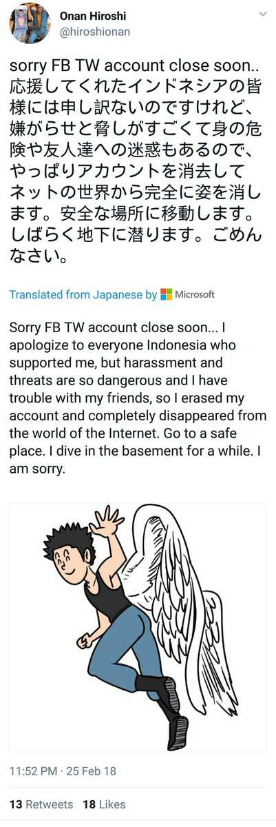Kartunis Jepang minta maaf