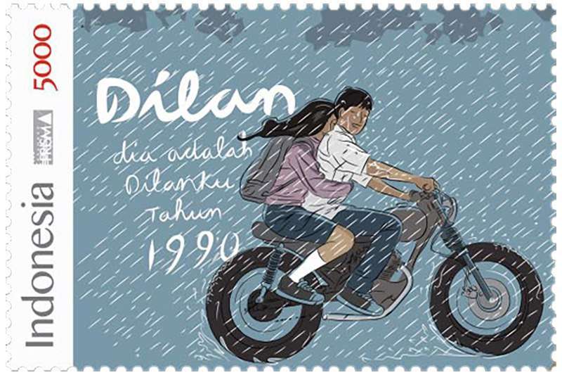 Desain perangko Dilan 1990 (1) Desain perangko Dilan 1990 (1)