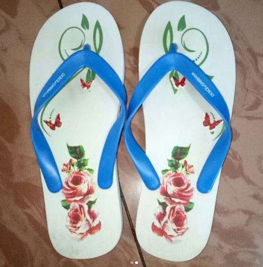 sandal jepit inul
