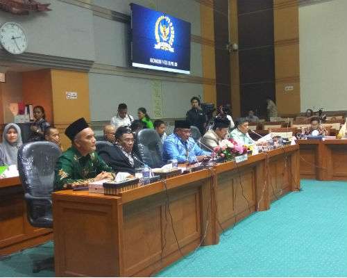 Para pimpinan Komisi VIII DPR RI