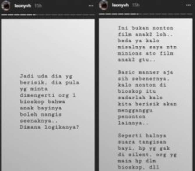 Instagram Story Leony