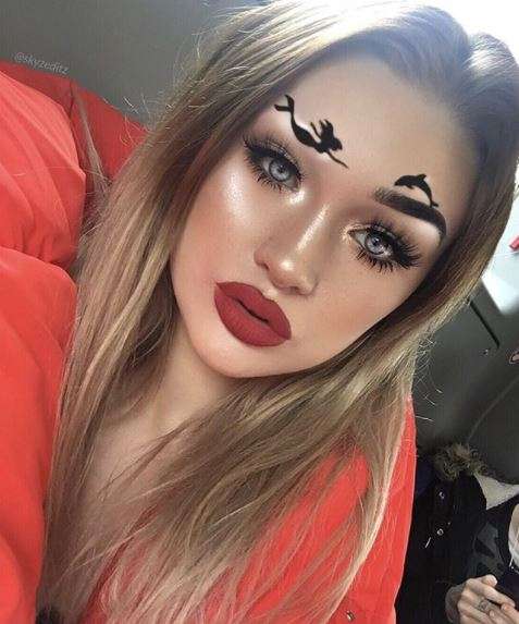 alis bentuk putri duyung alis bentuk putri duyung