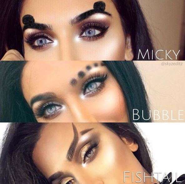 alis bentuk micky mouse alis bentuk micky mouse