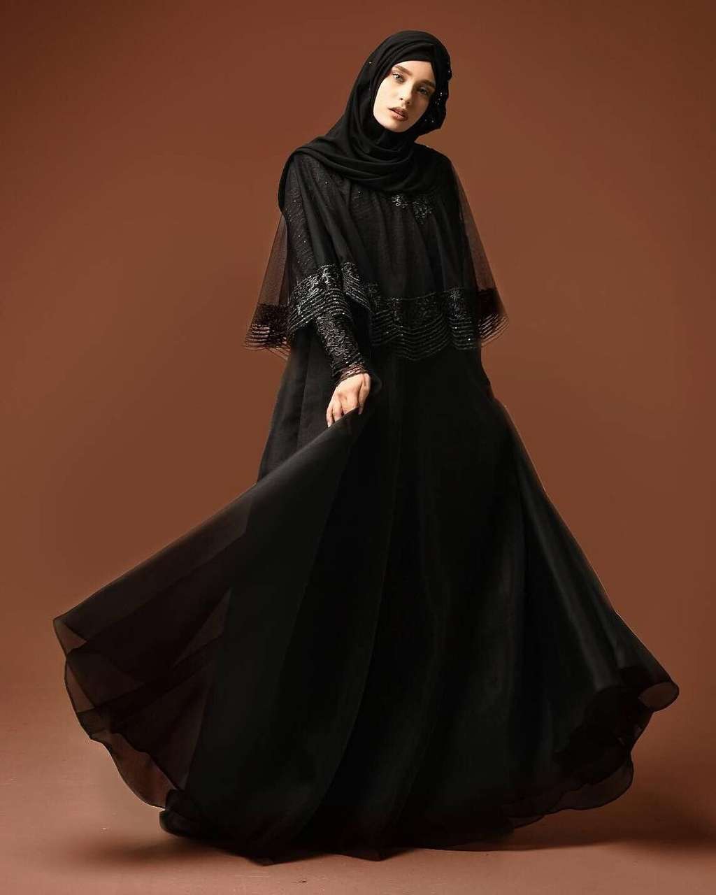 gaun pengantin syari