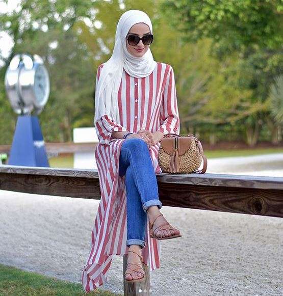 striped