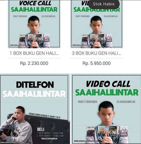 Promo keluarga Halilintar Promo keluarga Halilintar