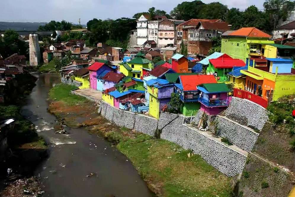 Desa Jodipan, Malang (Foto: Ari Bowo Sucipto/Antara)
