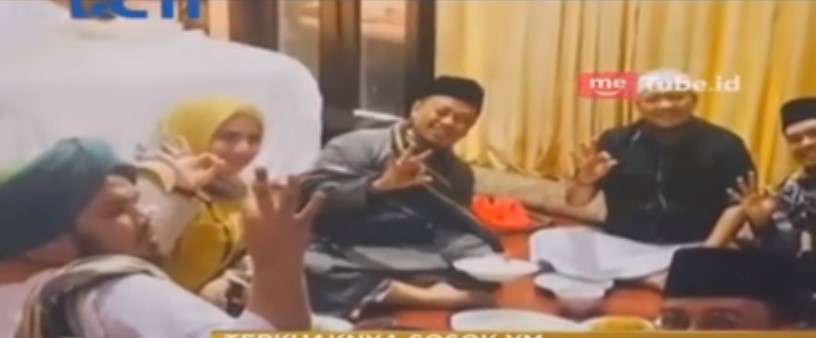 Opick bersama  YM dan sahabat