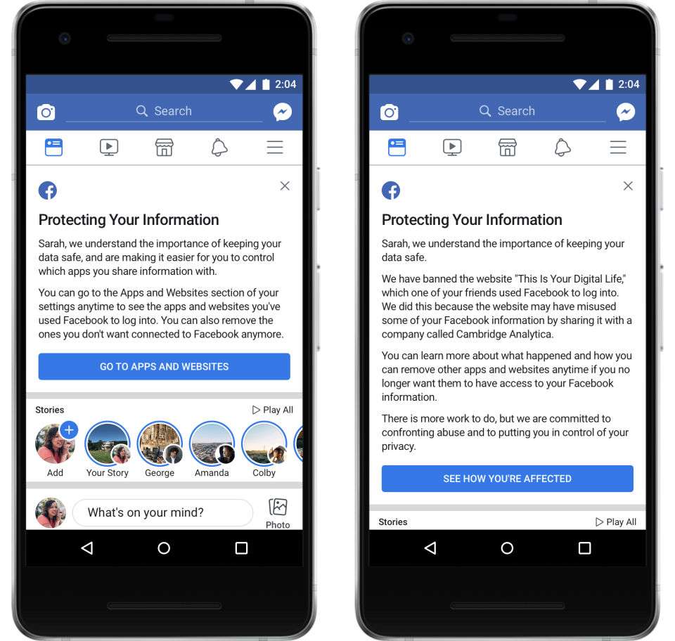 Data Facebook