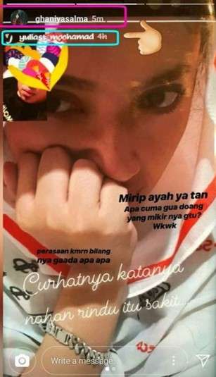 postingan putri opick