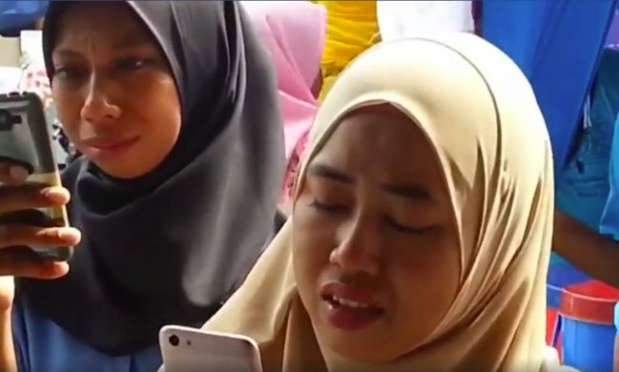 Suasana Pesta Pernikahan Paling Haru
