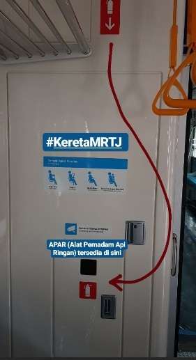 Alat pemadam api ringan (APAR).