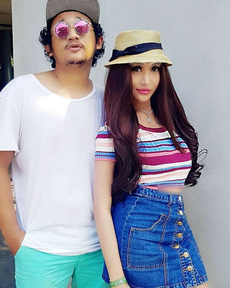 Isa Bajaj dan Lucinta Luna