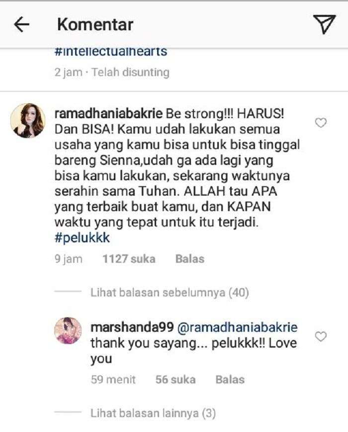 balasan komentar Nia dan caca