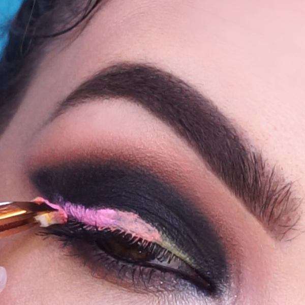 rainbow eyeliner