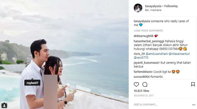 tanaya dan kekasih