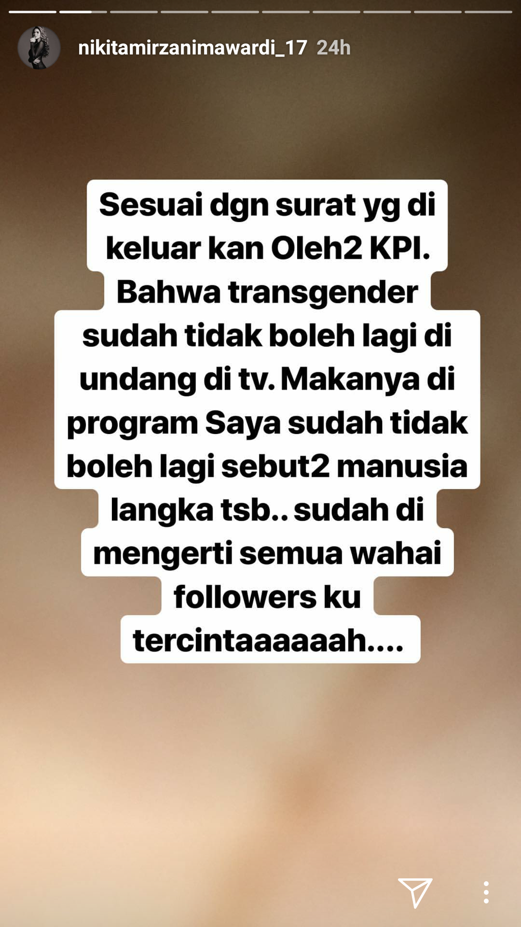 unggahan nikita mirzani
