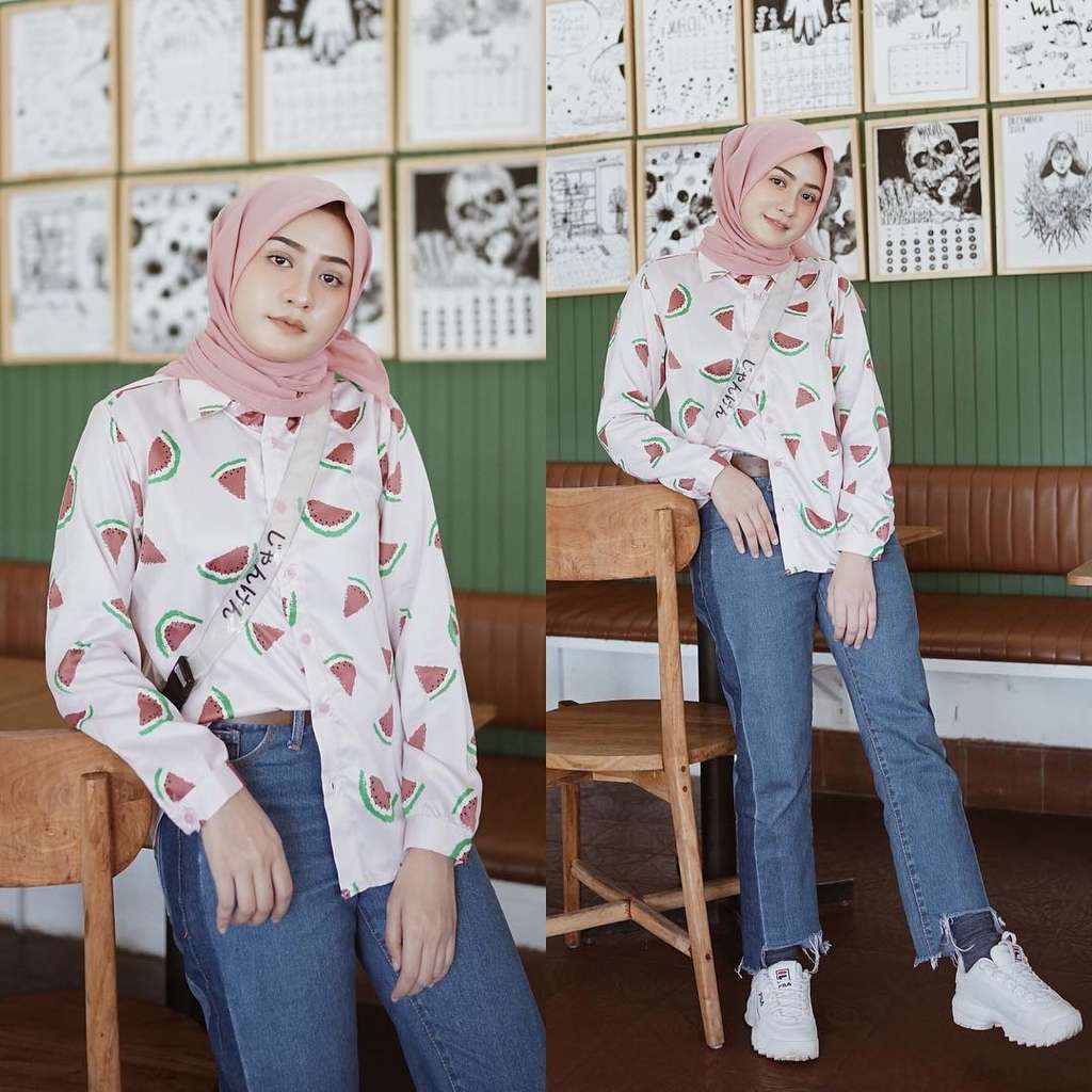 kemeja bermotif kemeja bermotif
