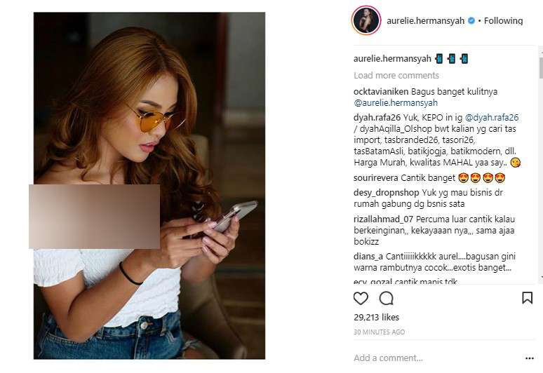 aurel hermansyah