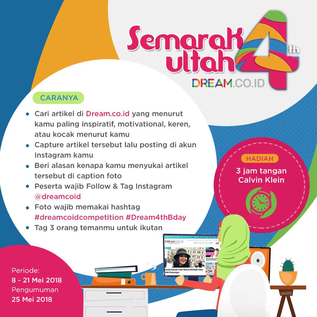 Semarak Ultah 4th Dream