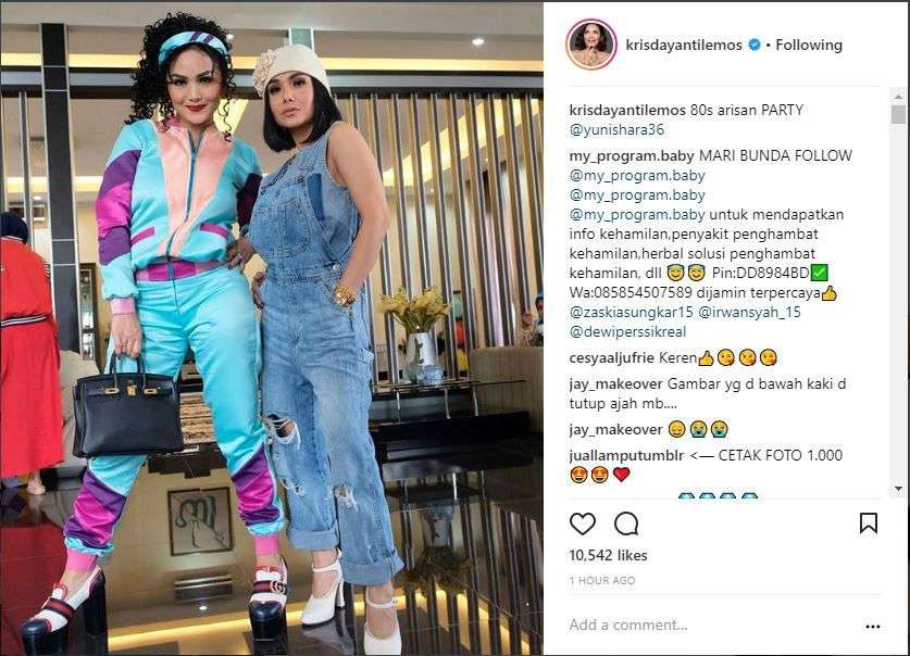 krisdayanti dan yuni shara