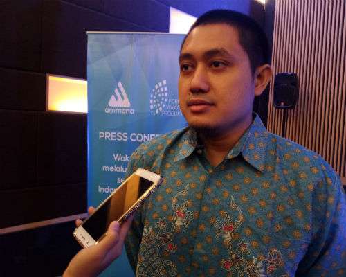 CEO Ammana Fintech Syariah Lutfi Adhiandyah