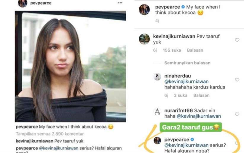 unggahan Pevita Pearce