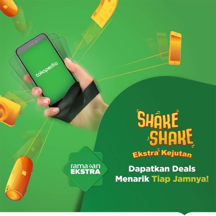 Tokopedia Shake Shake