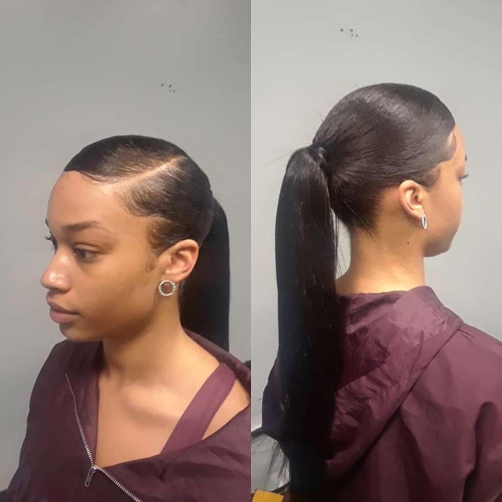 Sleek Ponytail