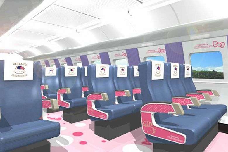 kereta hello kitty
