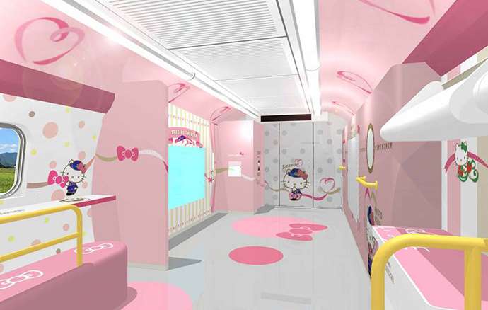 kereta hello kitty