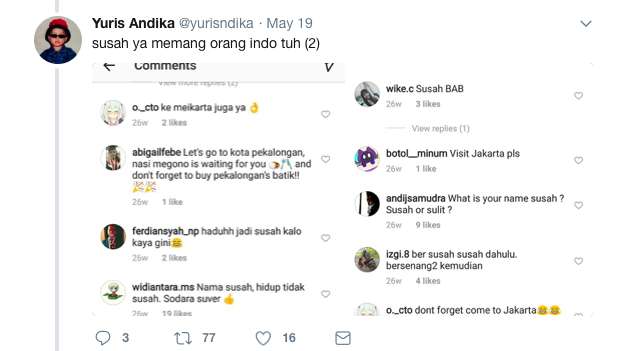 Nama IG Warga Australia Diserbu Netizen Indonesia