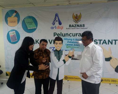 Peluncuran chat box Baznas