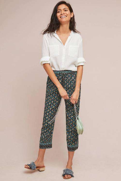 printed pants printed pants