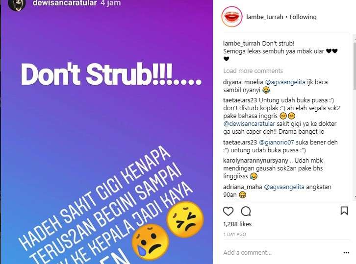unggahan Dewi Sanca