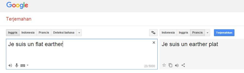 Google sudah memperbaiki penerjemahannya.
