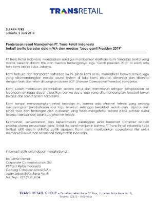 Penjelasan Carrefour