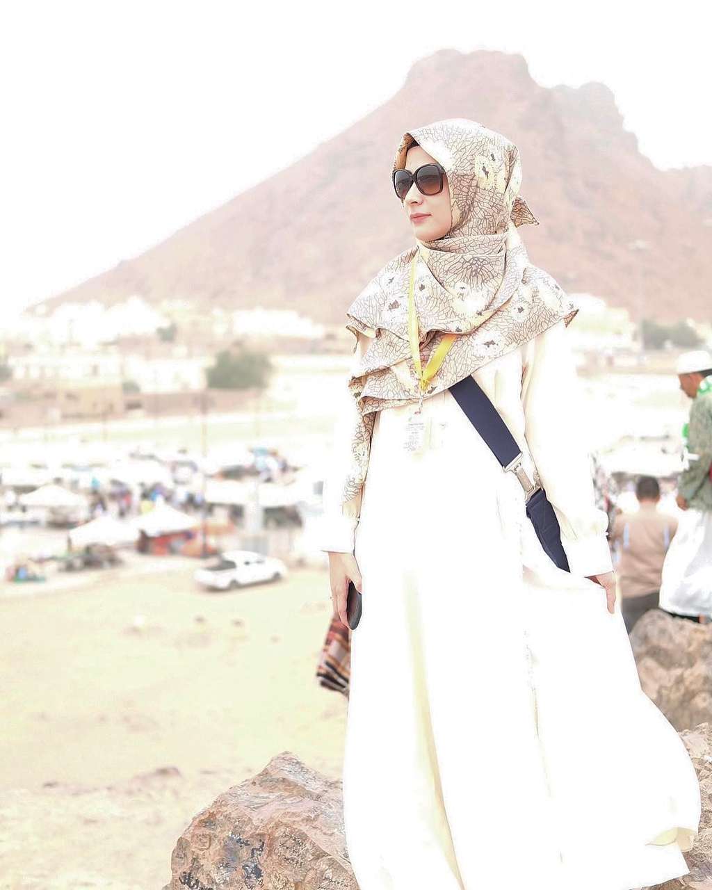 Rina Diana dalam balutan hijab Rina Diana dalam balutan hijab