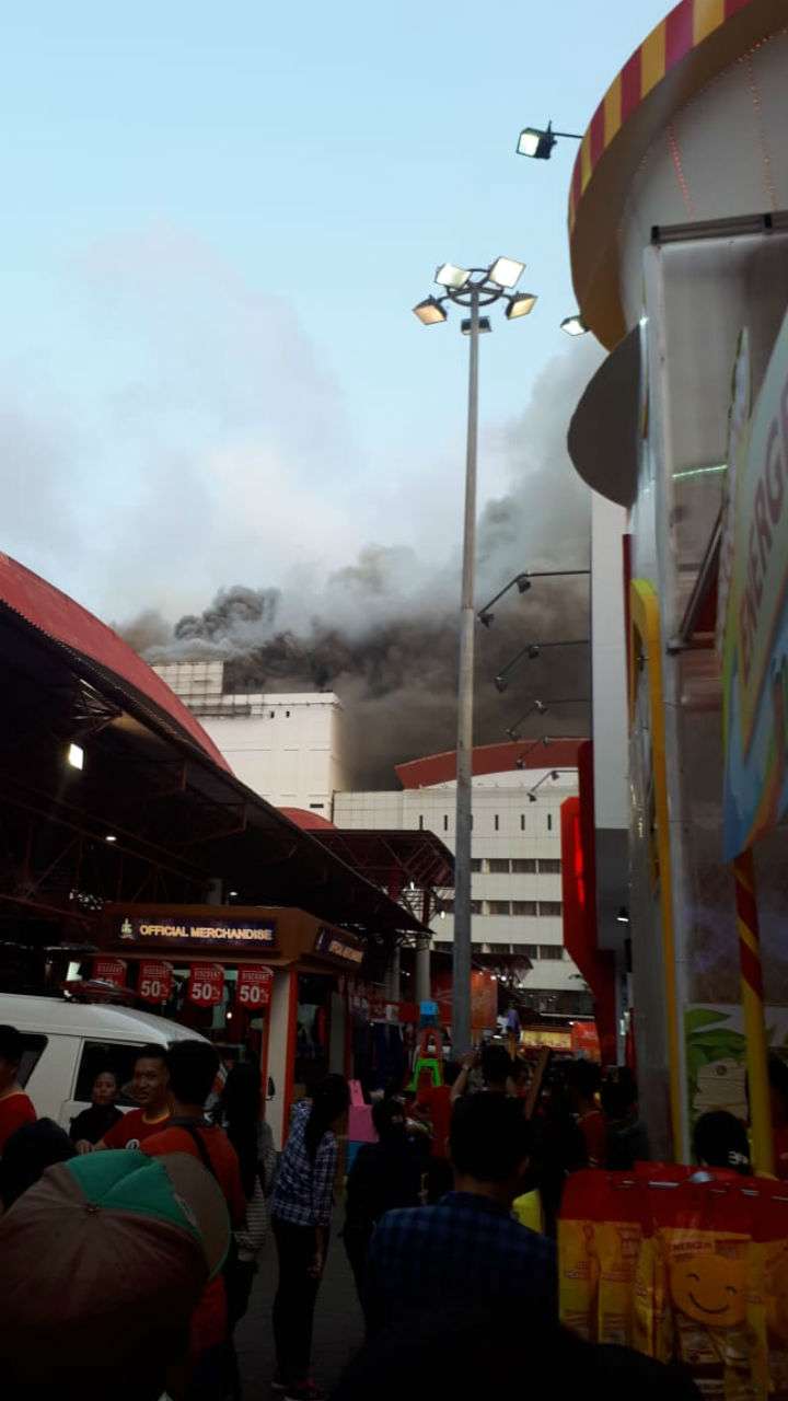 Situasi kebakaran PRJ Kemayoran
