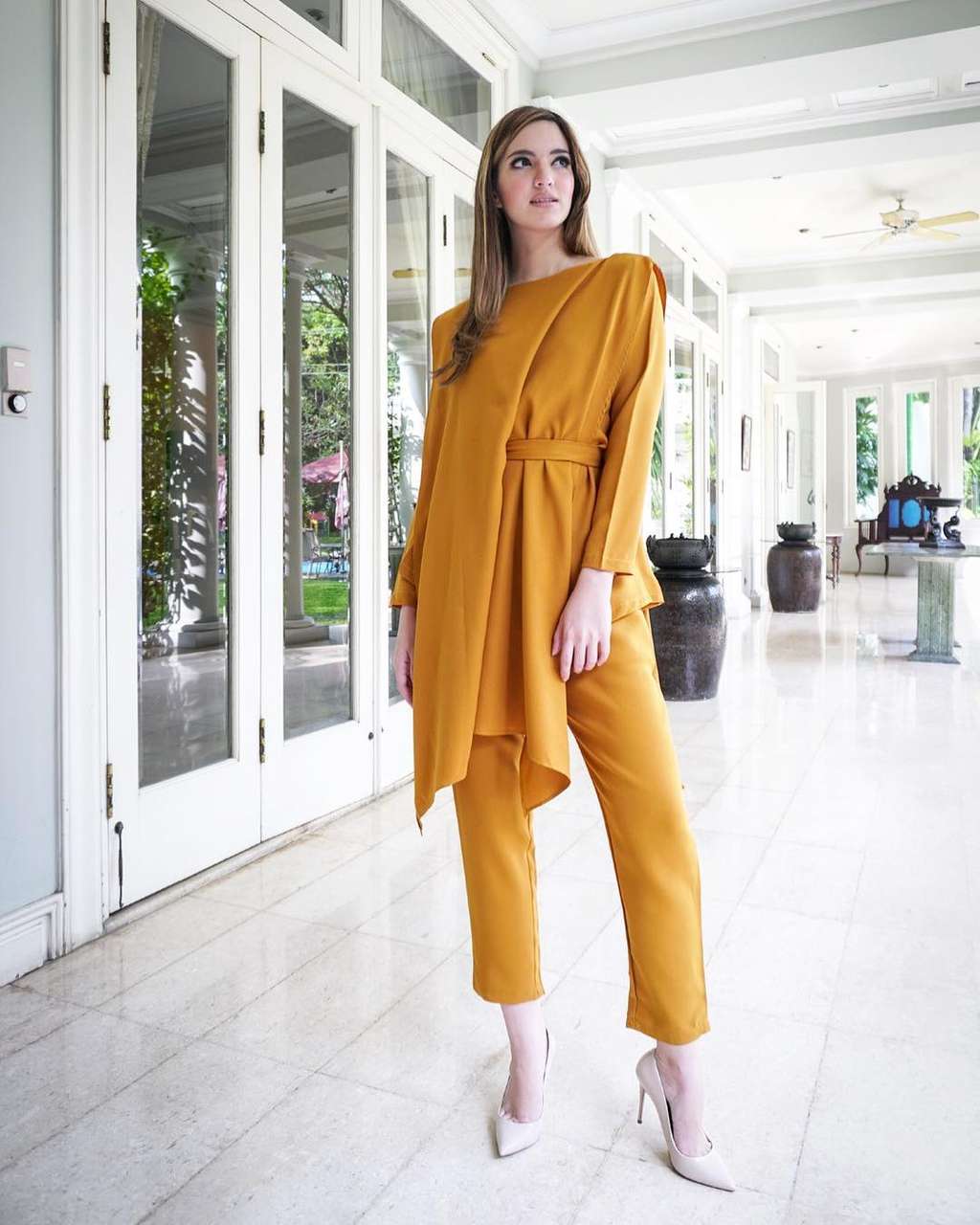 Baju lebaran Nia Ramadhani