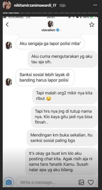 Penjelasan Via Vallen soal sanksi sosial