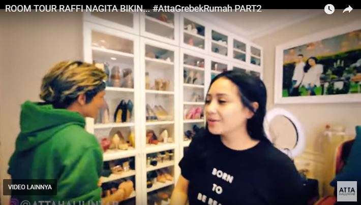 Atta Halilintar di rumah nagita