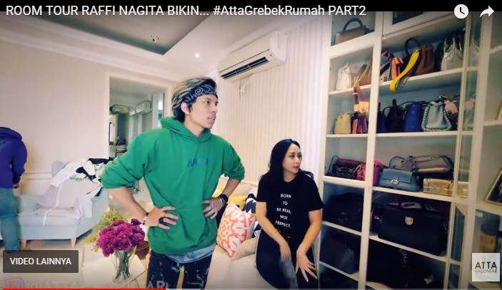 Atta Halilintar di rumah nagita