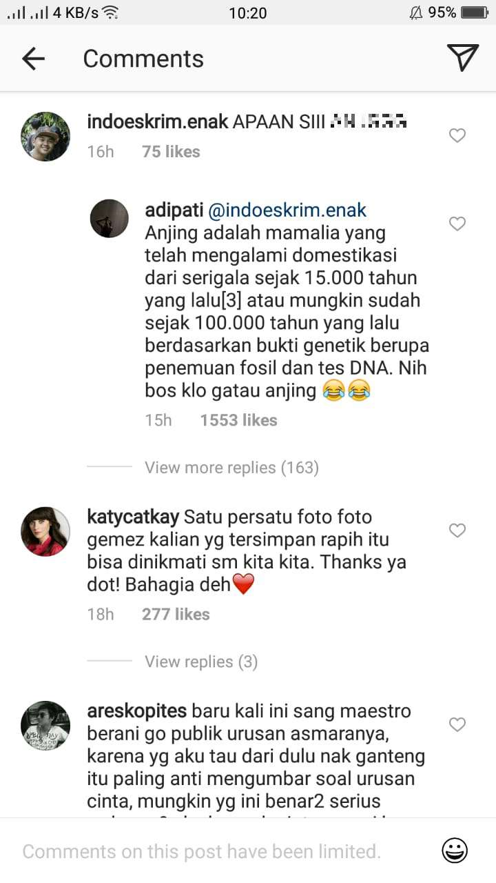 Cemooh Kasar ke Adipati Dolken
