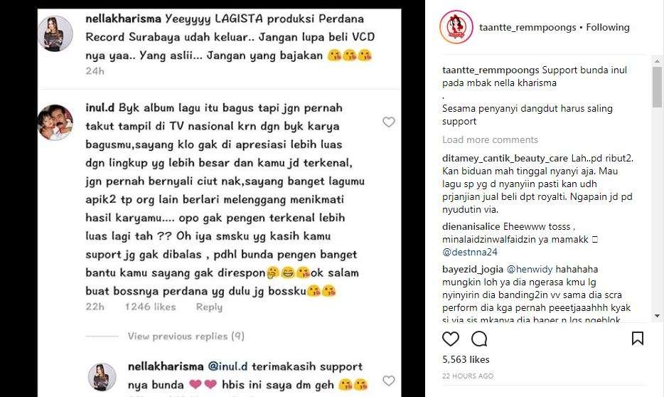 Nella Kharisma dan Inul Daratista