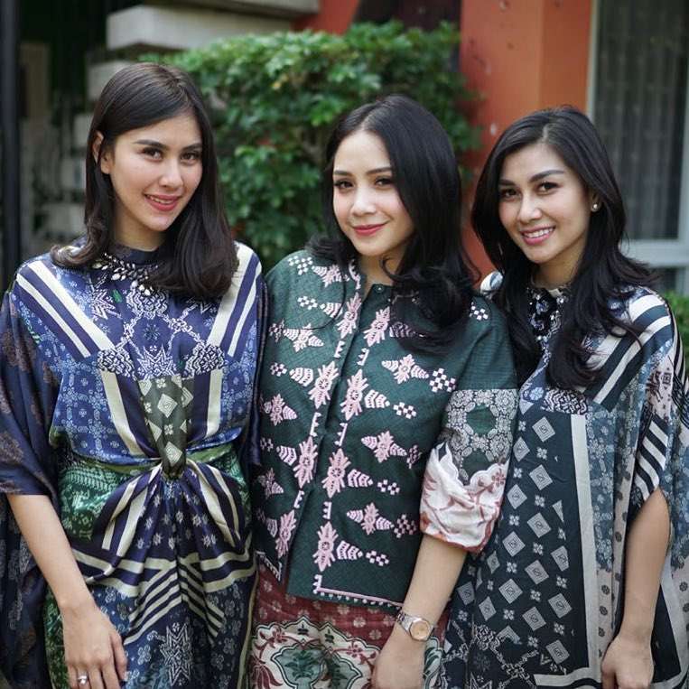 nagita slavina baju lebaran