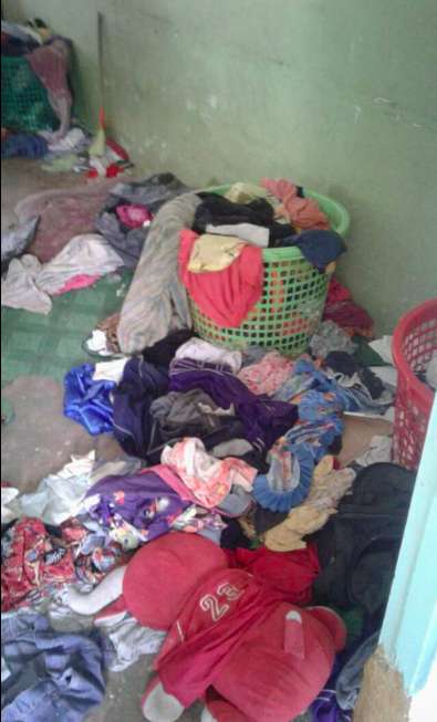 Rumah Kontrakan Kondisinya Menyedihkan