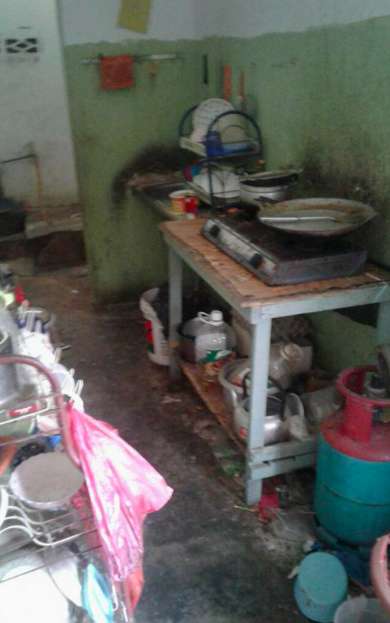 Rumah Kontrakan Kondisinya Menyedihkan