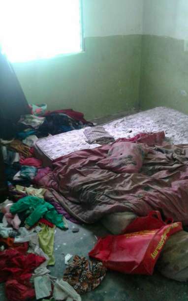 Rumah Kontrakan Kondisinya Menyedihkan